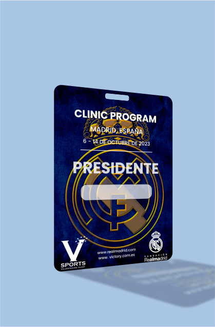 Escarapelas PVC del Real Madrid